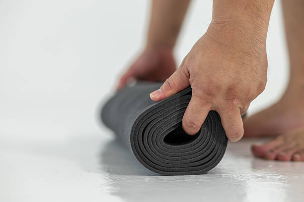 Household items arranged for home movement practice